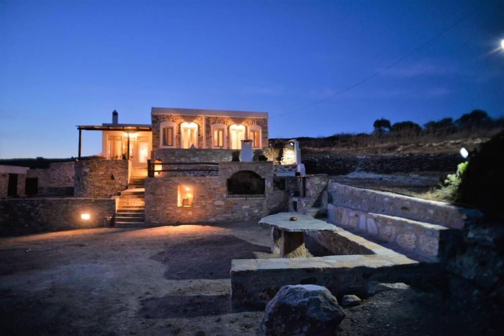 George Farmhouse Chrousa Exterior foto